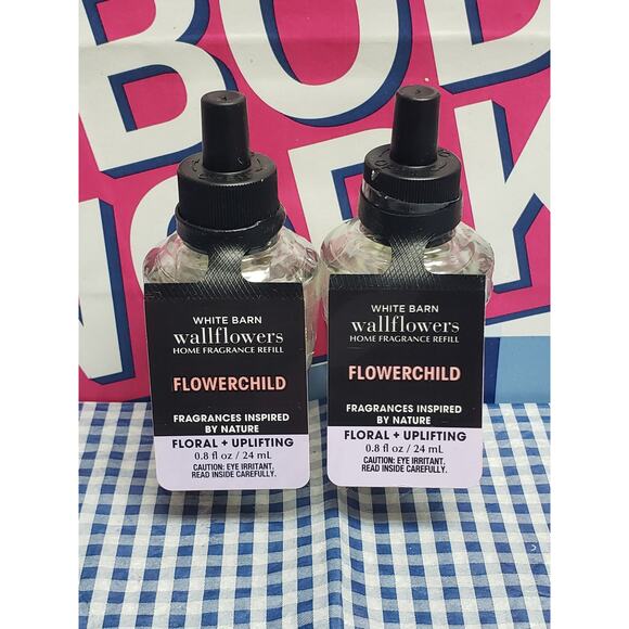 BBW Flowerchild FLORAL & UPLIFTING Fragrance Wallflower 2 Refills - Picture 1 of 2